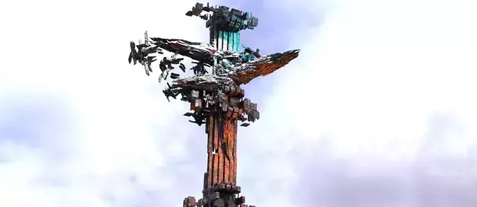 Deep Space ore vessel array 4 