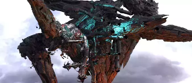 Cyberpunk asteroid Ore Wraith tree