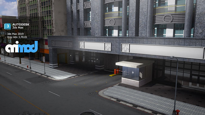 Tw Parking Garage 3D model