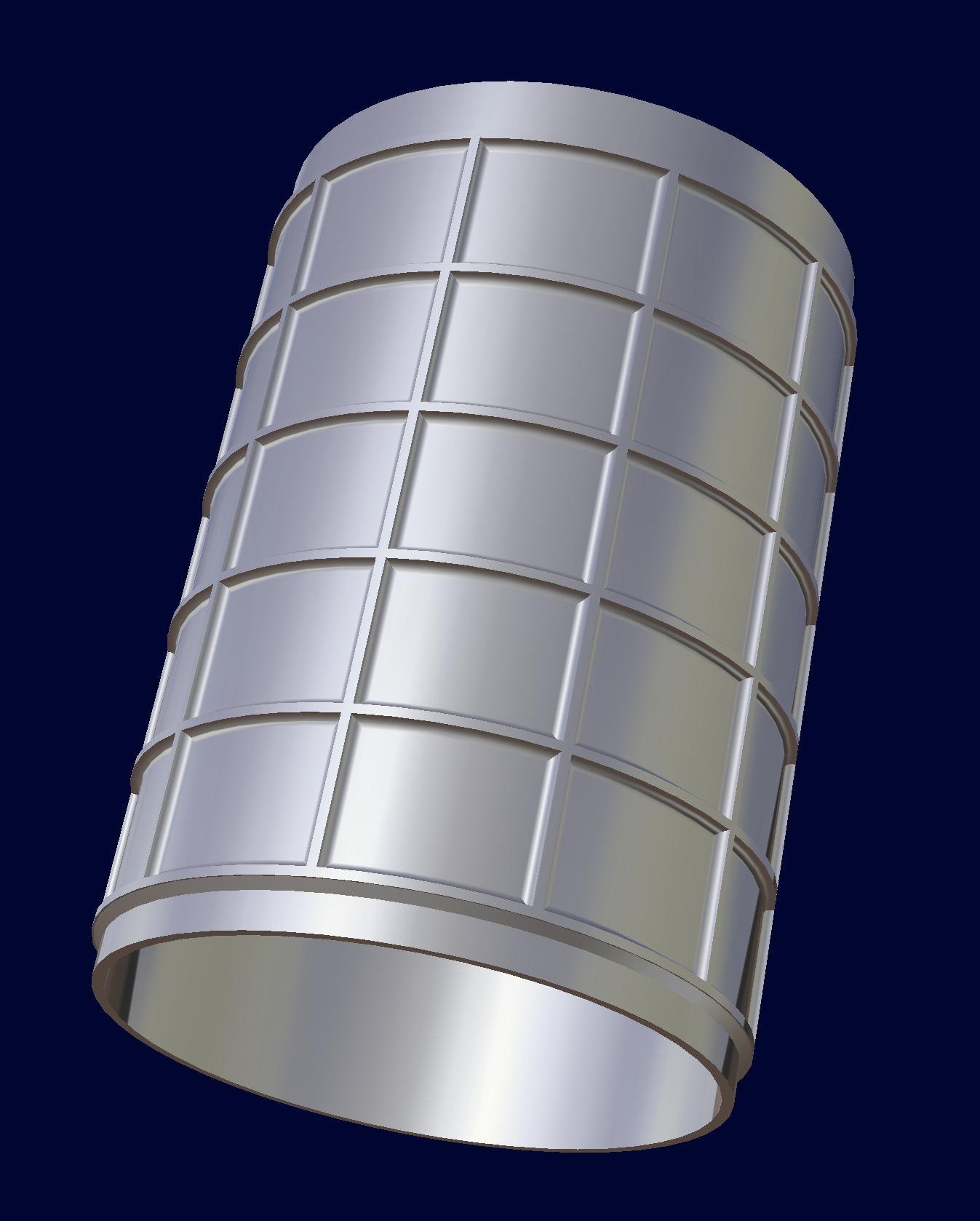 Barrel Shade 3D print model_5