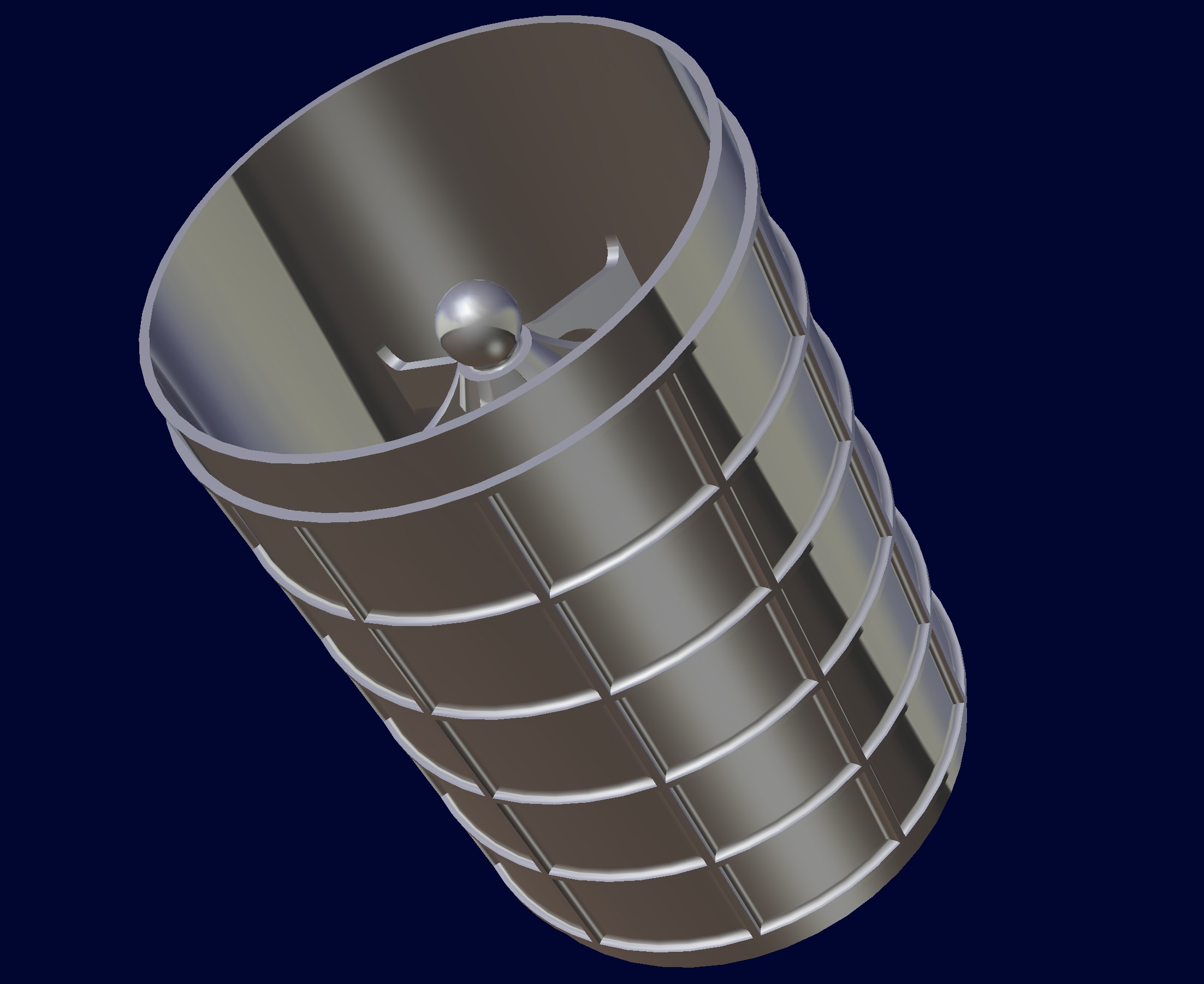 Barrel Shade 3D print model_4