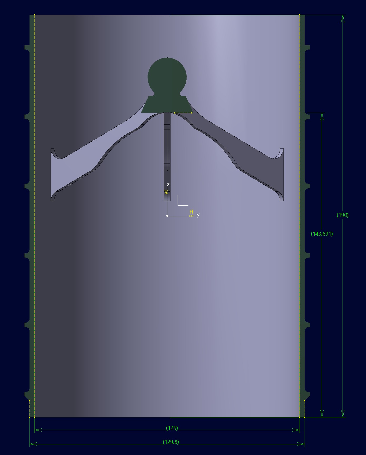 Barrel Shade 3D print model_1