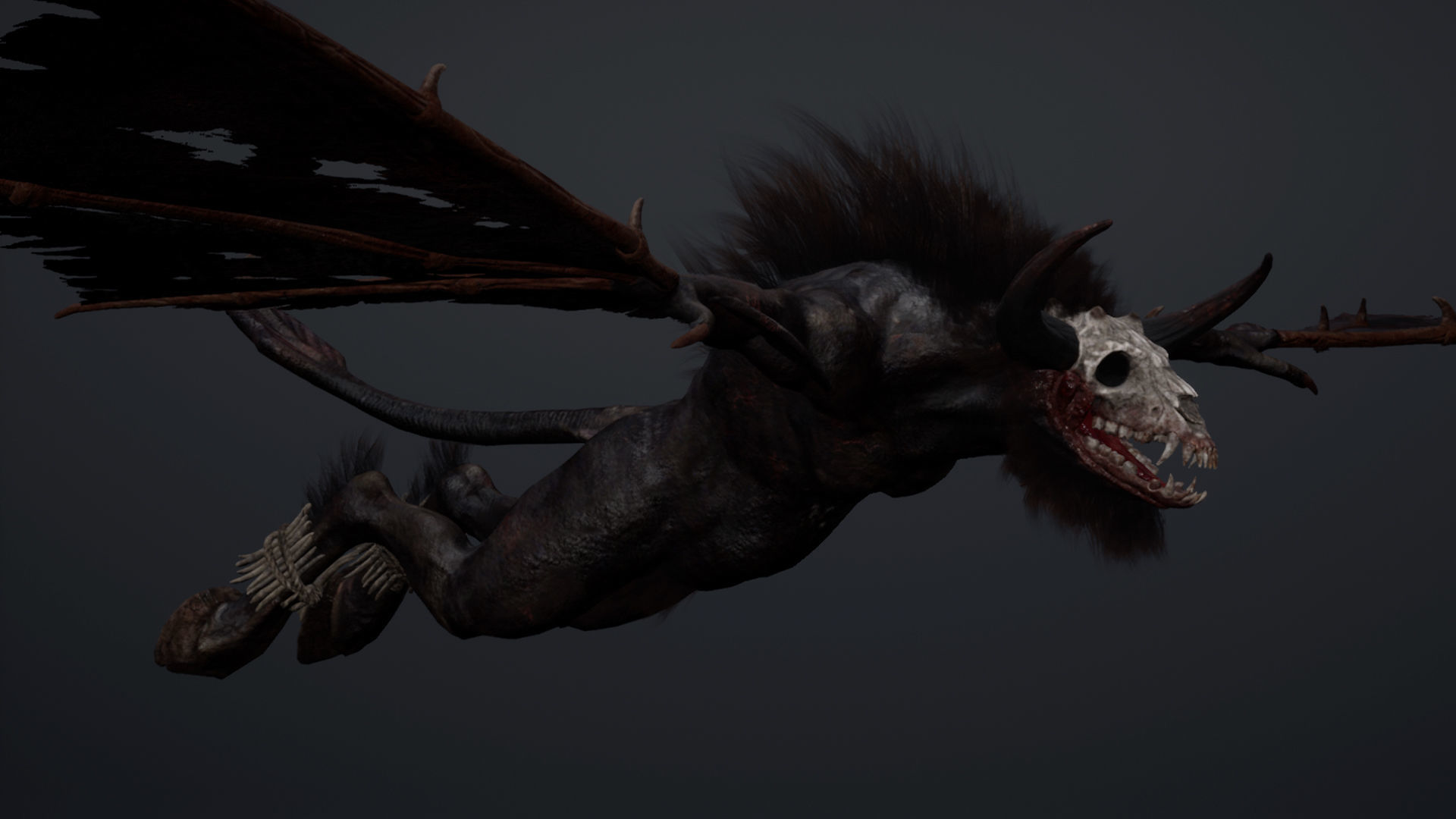 Bloodsunset 2 Brutal Low-poly 3D model_7