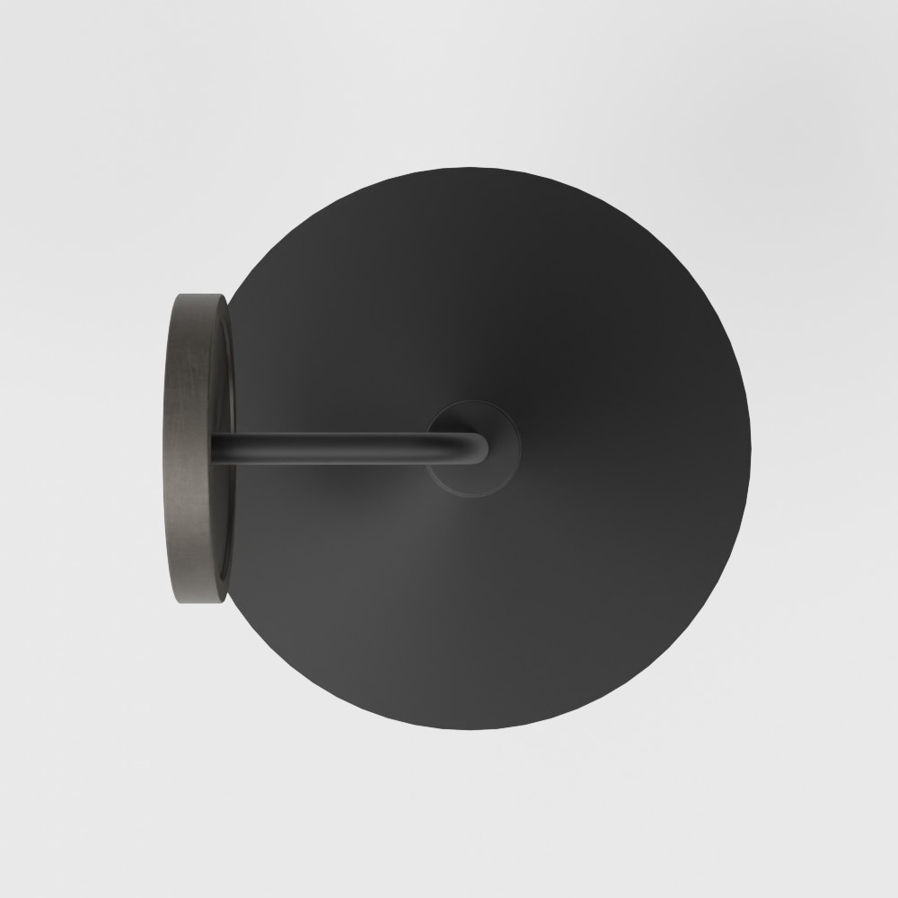 Andre Black Wall Sconce Light Low-poly 3D model_9