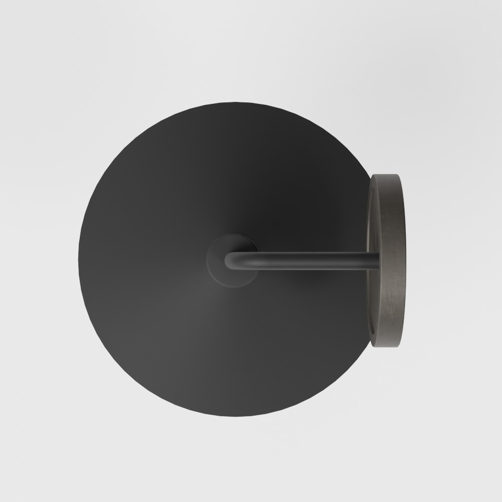 Andre Black Wall Sconce Light Low-poly 3D model_10