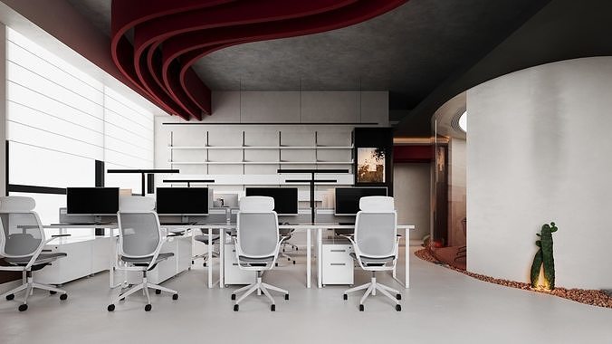 office interior 3D model