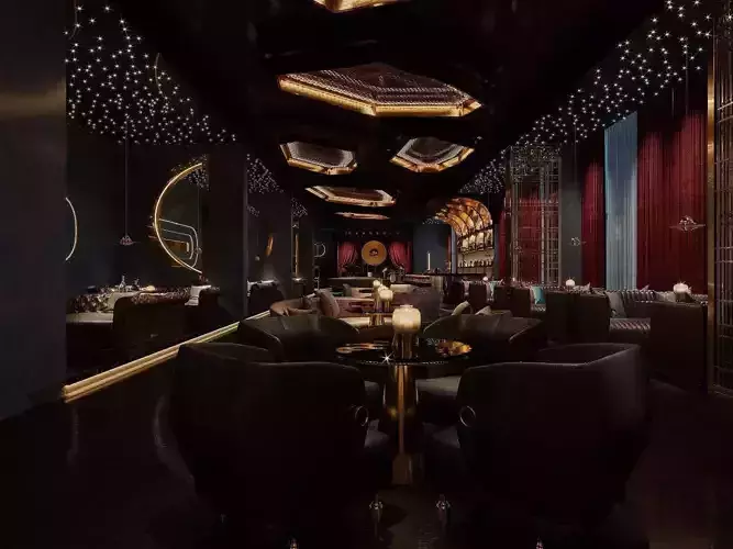 night club  interior
