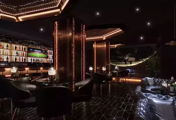 night club  interior