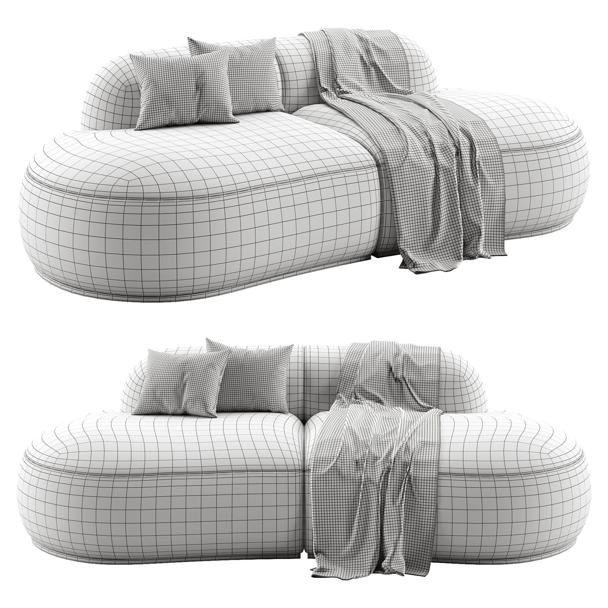 Sofa Prime 3D model_1