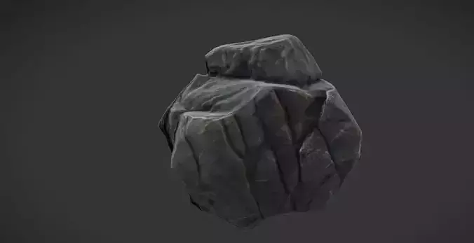 Rock of Ages Game Ready 3D Model