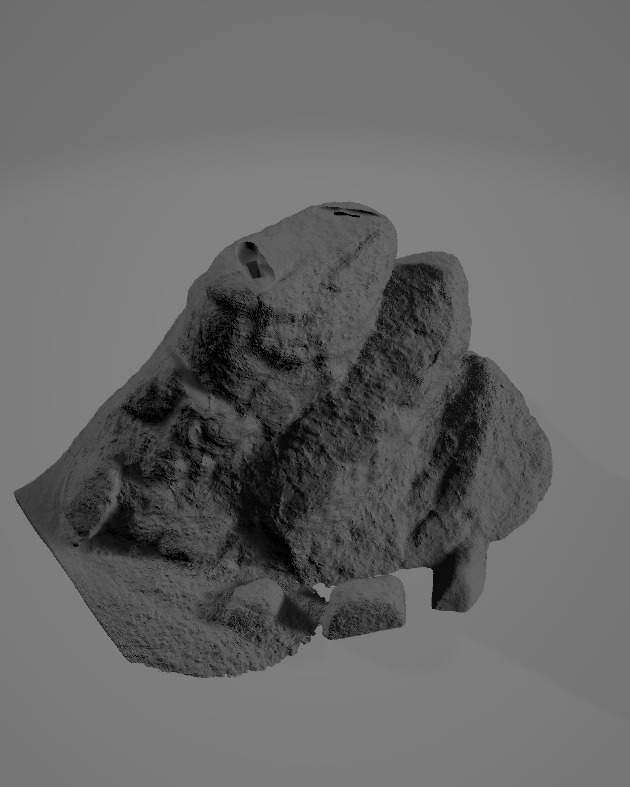 DIORAMA Wolverine vs Hulk - no cutted 3D print model_21