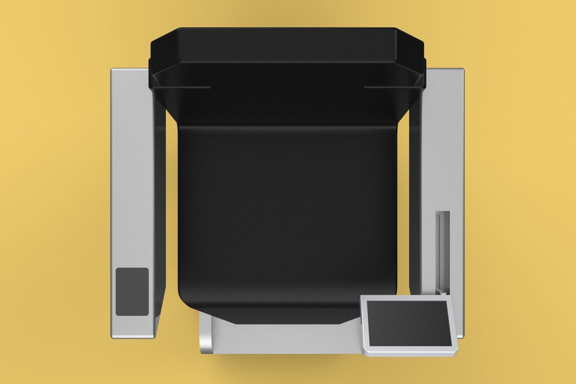 SMART WHEELCHAIR ELECTRIC AUTONOMOUS ROBOT CLIMBING STAIRS LIFT 3D model_3