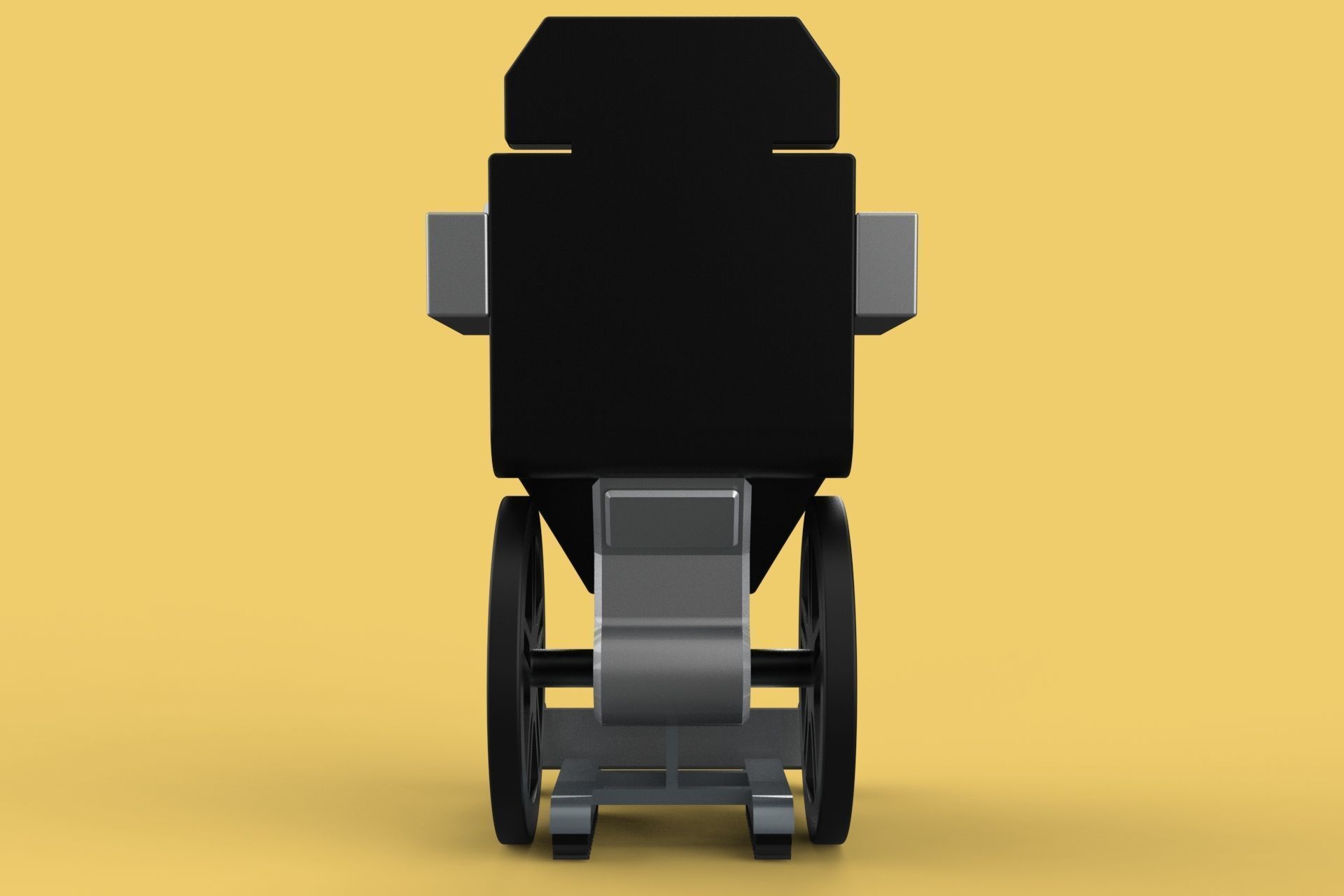 SMART WHEELCHAIR ELECTRIC AUTONOMOUS ROBOT CLIMBING STAIRS LIFT 3D model_24