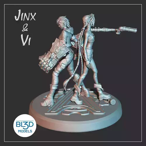 Jinx and VI - Arcane