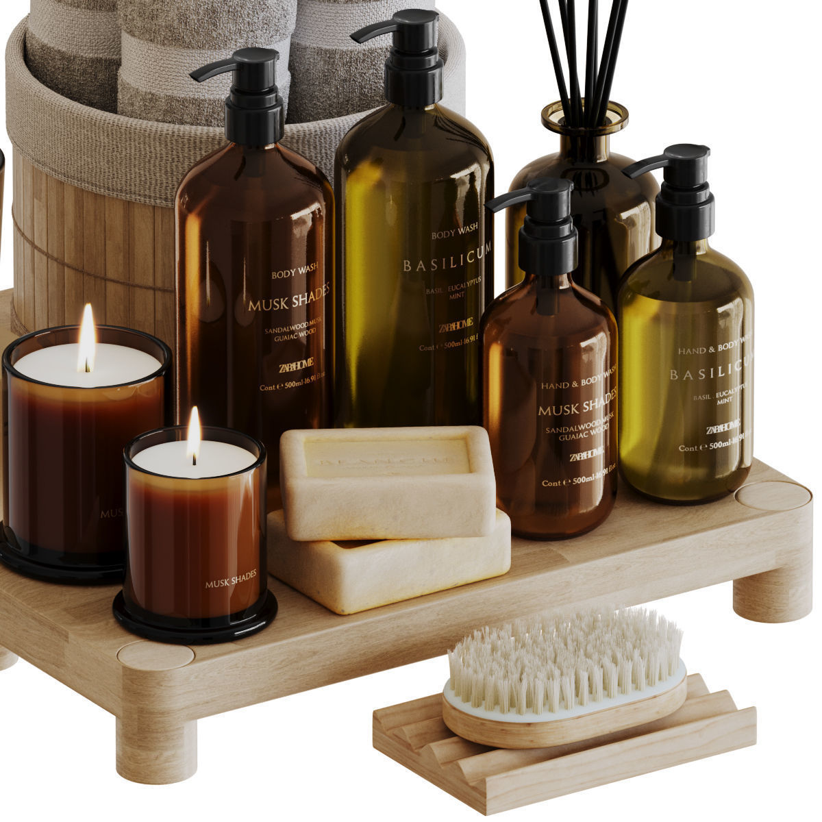 Bathroom Accessories-25-Zara Home 3D model | CGTrader