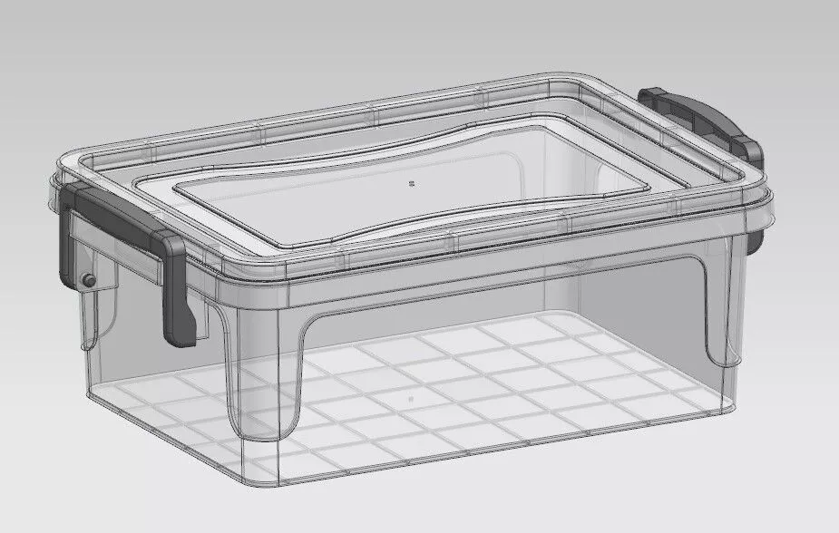 storage container 3D model