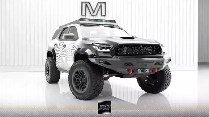 2025 TOYOTA 4Runner datamen X-BOW Front Offroad Metal Bumper 