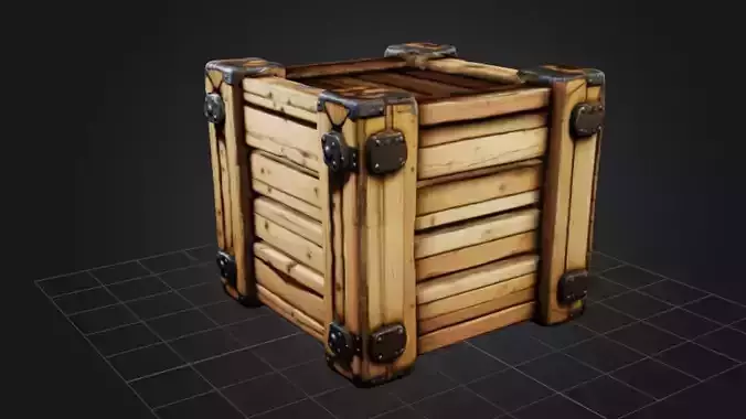 Wooden Crate 