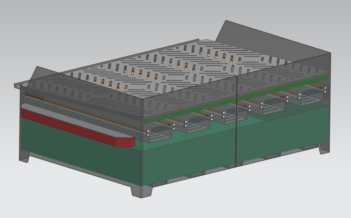 smokeless barbecue 3D model_2