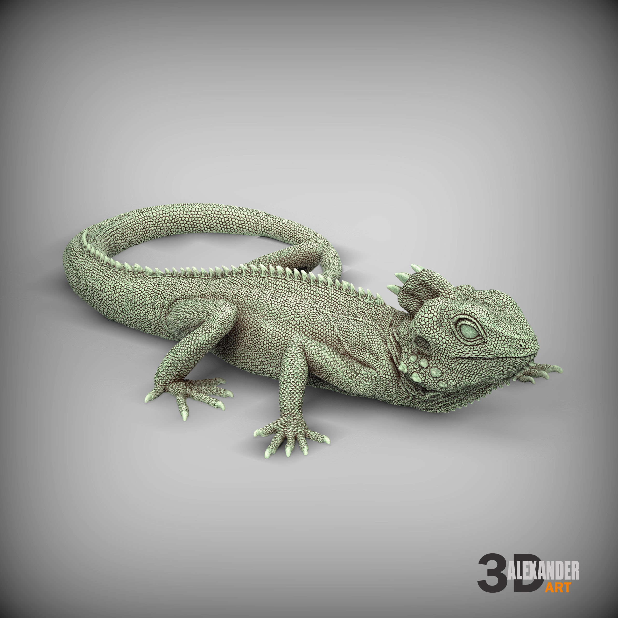 Boyds forest dragon 3D print model_4