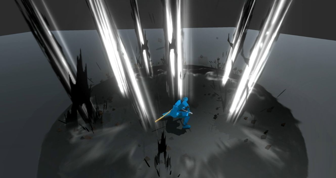 Unity Game VFX - Ink Sword Slash 3D model_6
