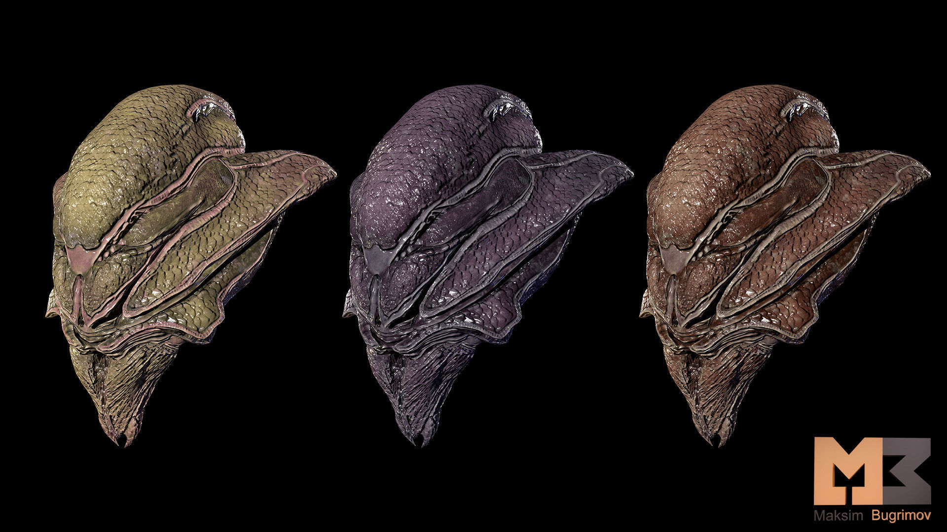 Sci-Fi Experimental Low-poly 3D model_7