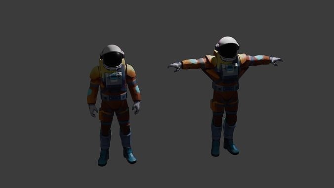 astronaut Free 3D model