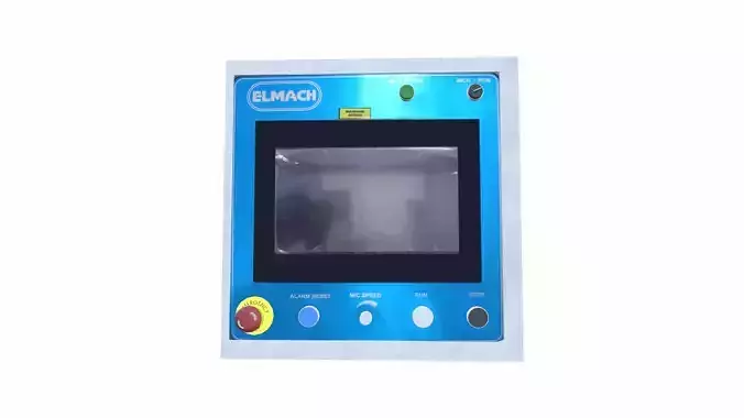 HMI Panel Low-poly 3D model