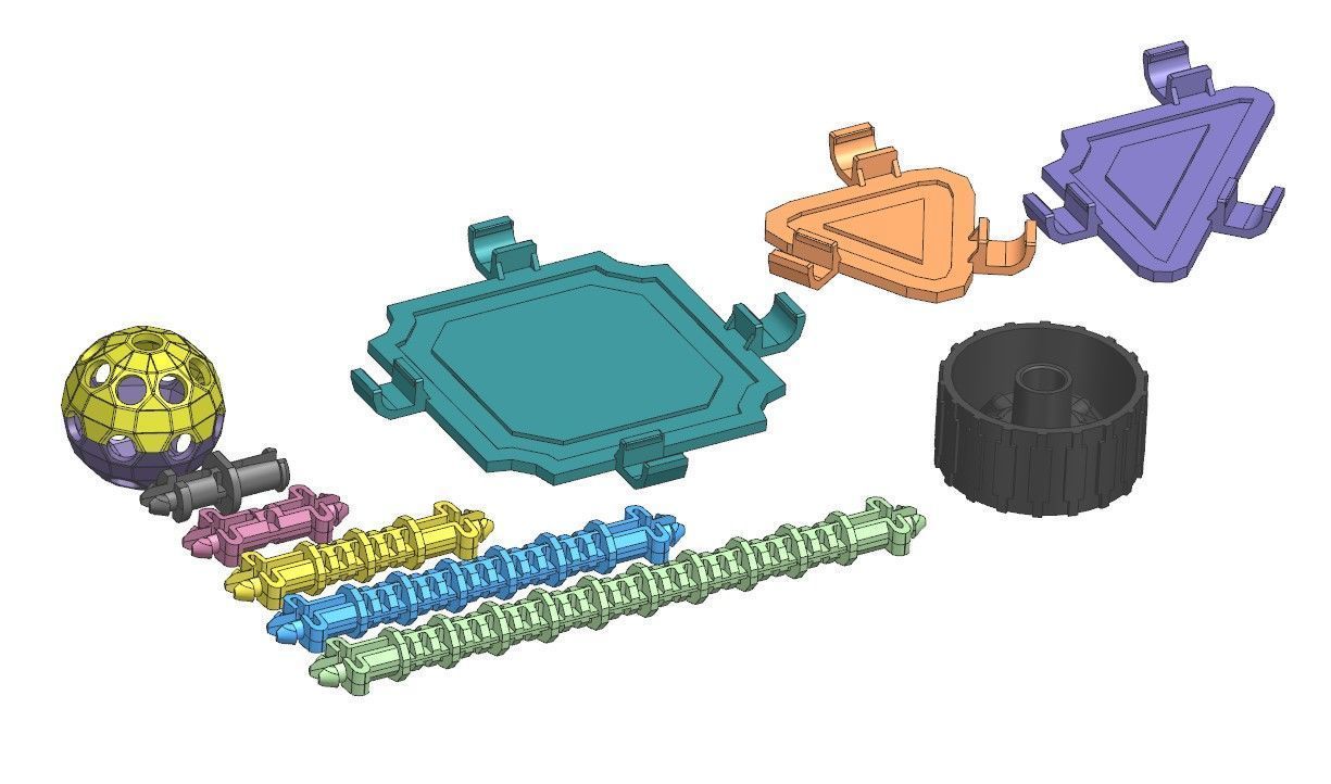  breaded toy 3D model_3