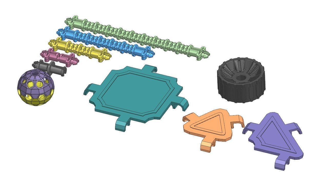  breaded toy 3D model_1