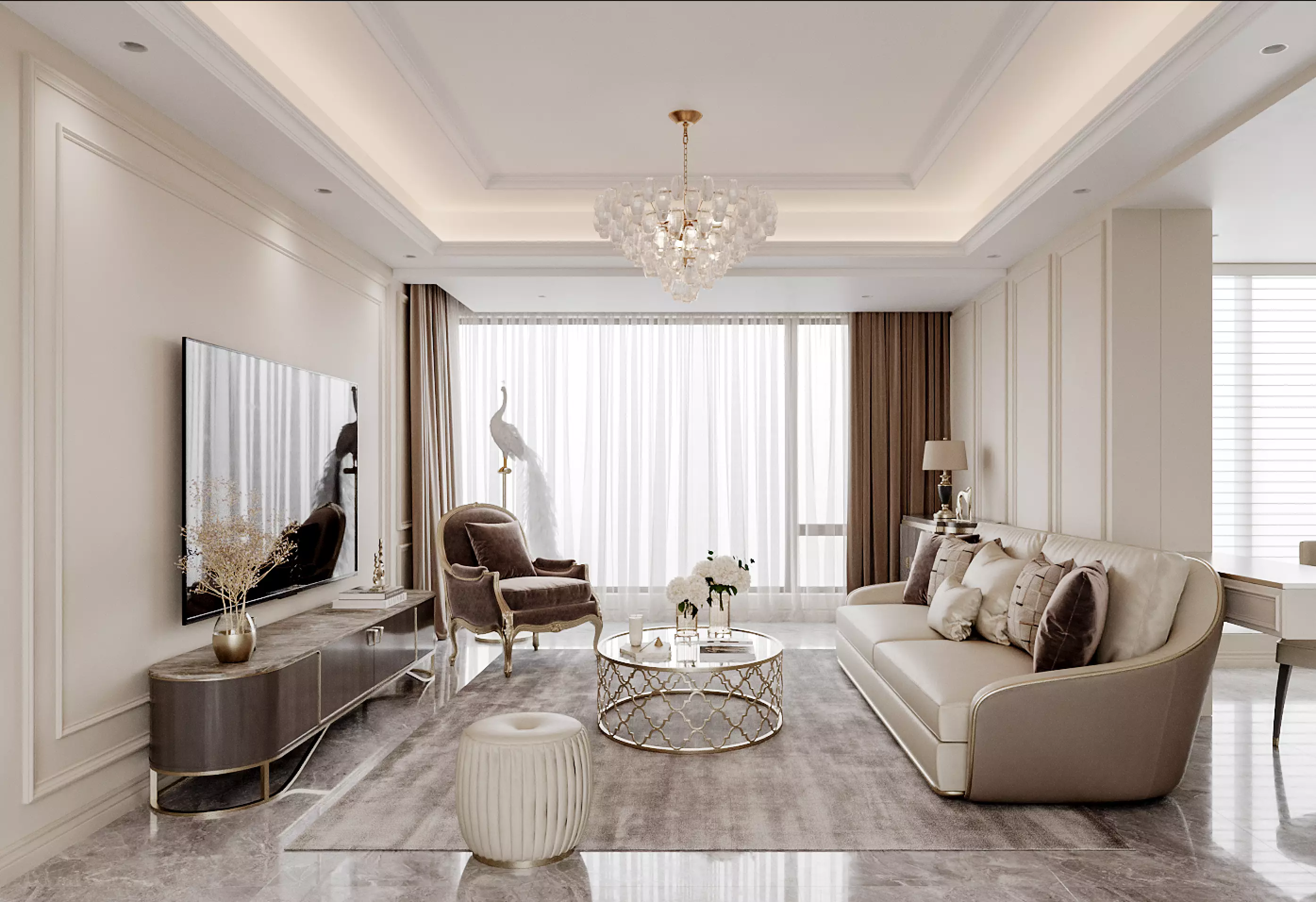 apartment interior scenes      3D model_0