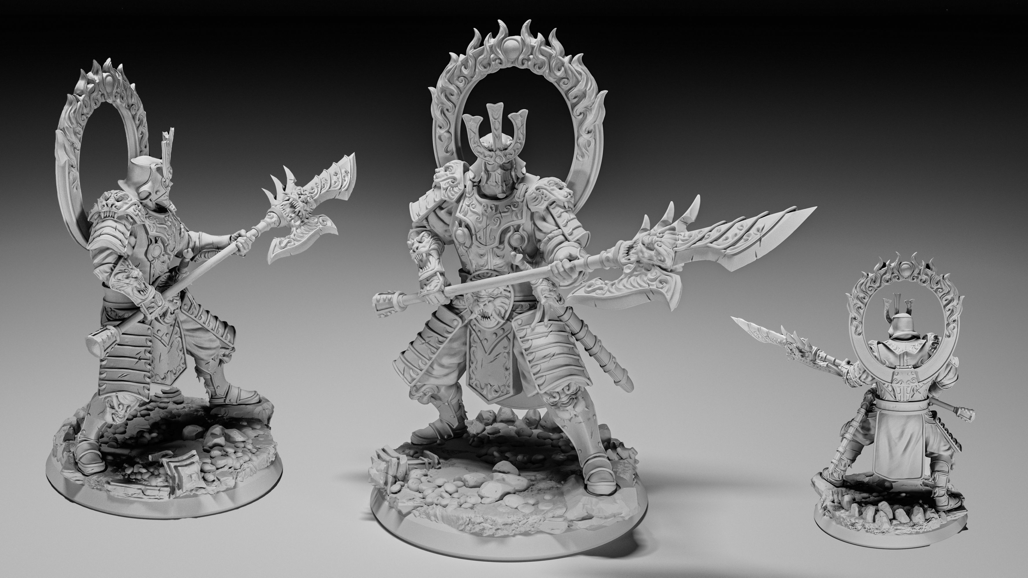 Enemy  War Guardian 3D print model_3