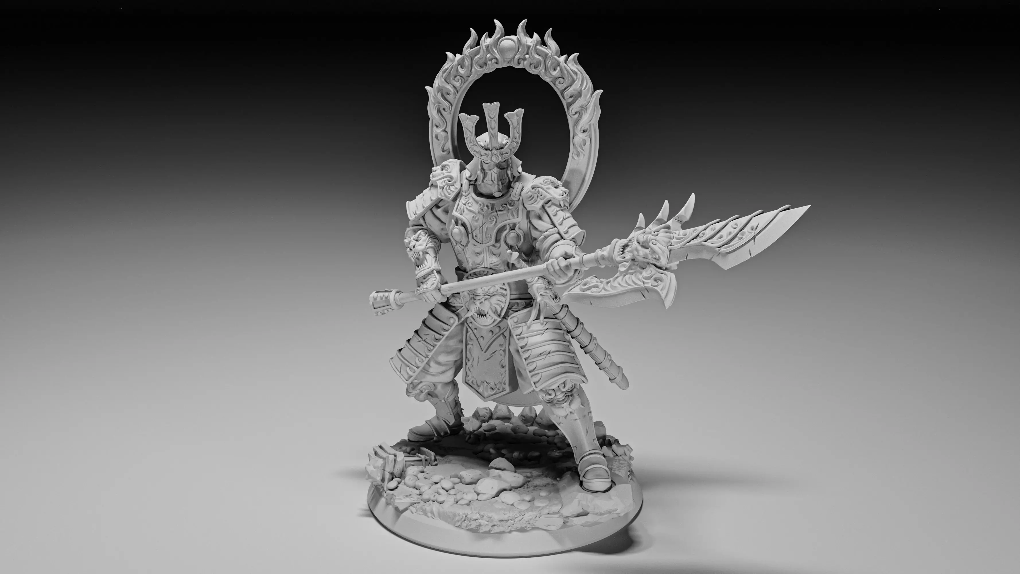 Enemy  War Guardian 3D print model_0