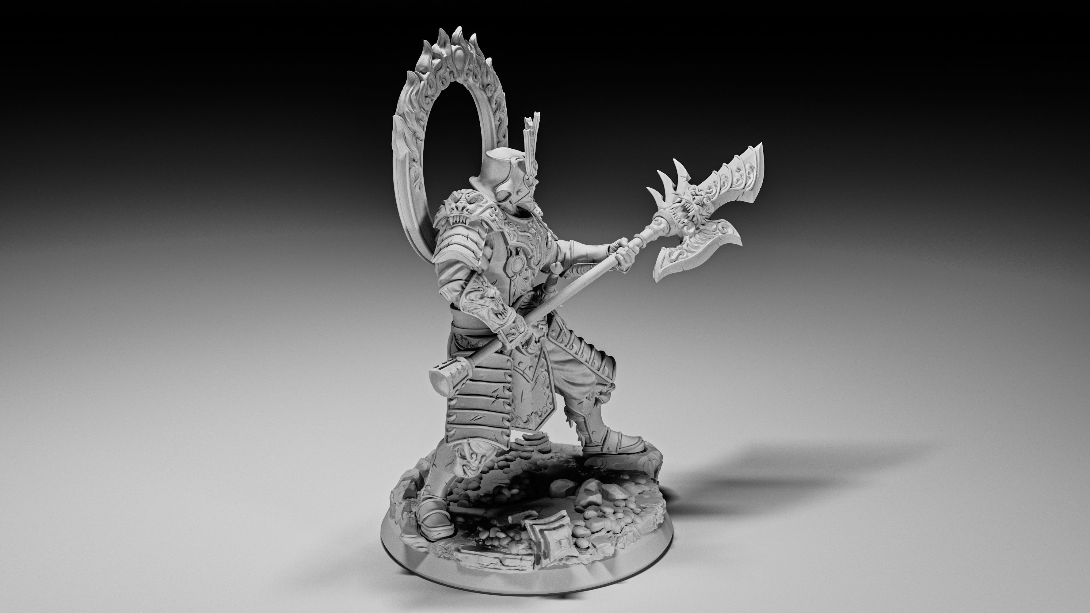 Enemy  War Guardian 3D print model_1