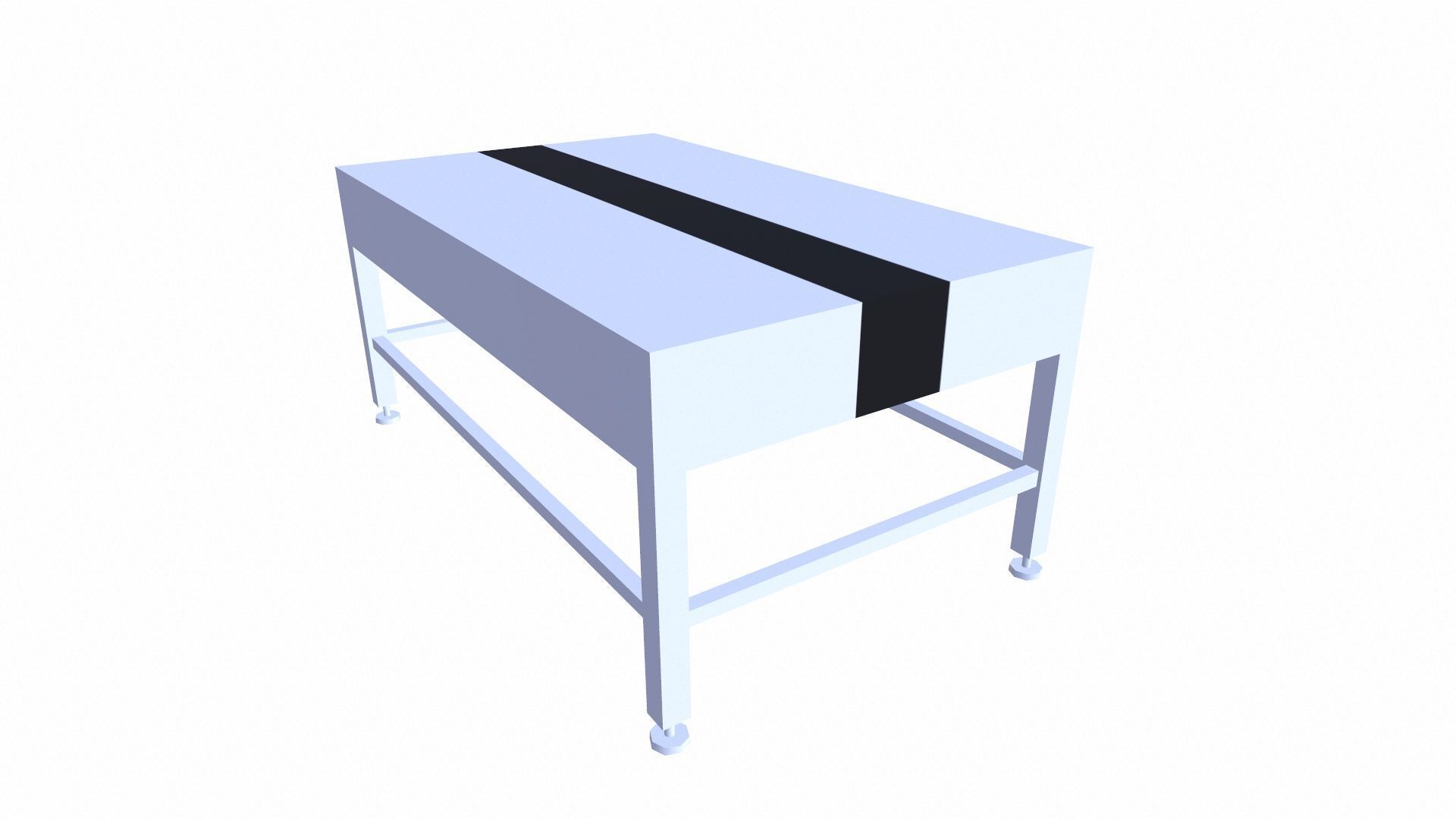 Table Low-poly 3D model_6