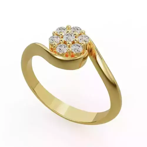 Engagement diamond ring