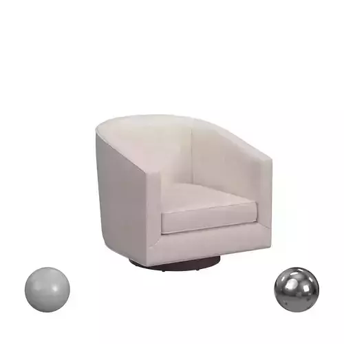 Bianca Swivel Chair 3D model