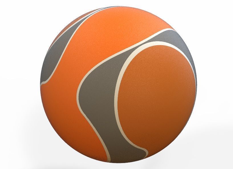 Football-01 3D print model_61