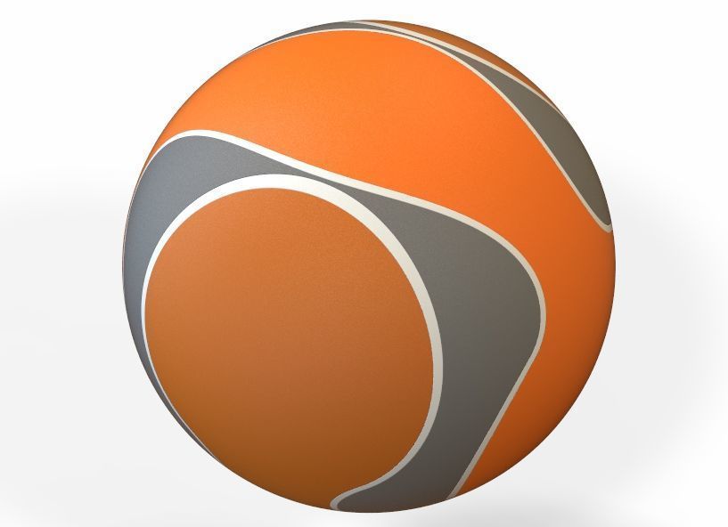 Football-01 3D print model_58