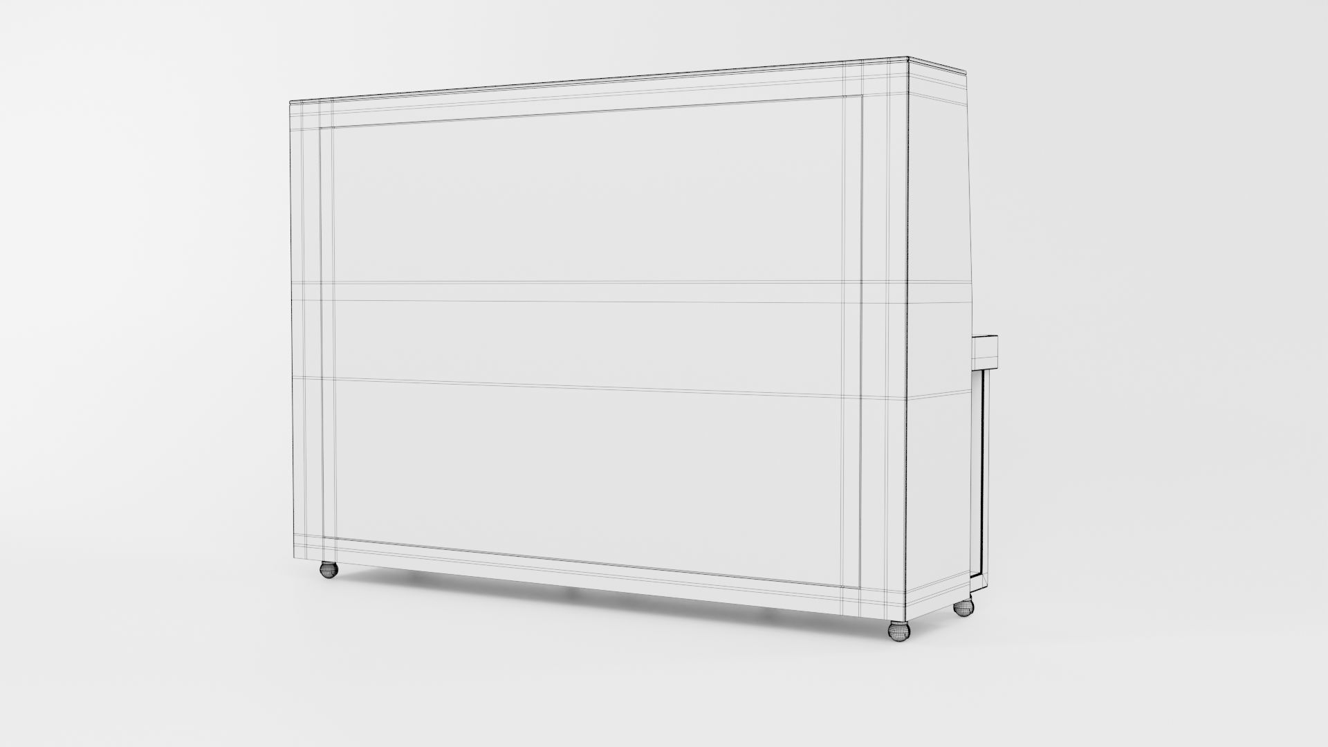 Piano CG1 3D model_7