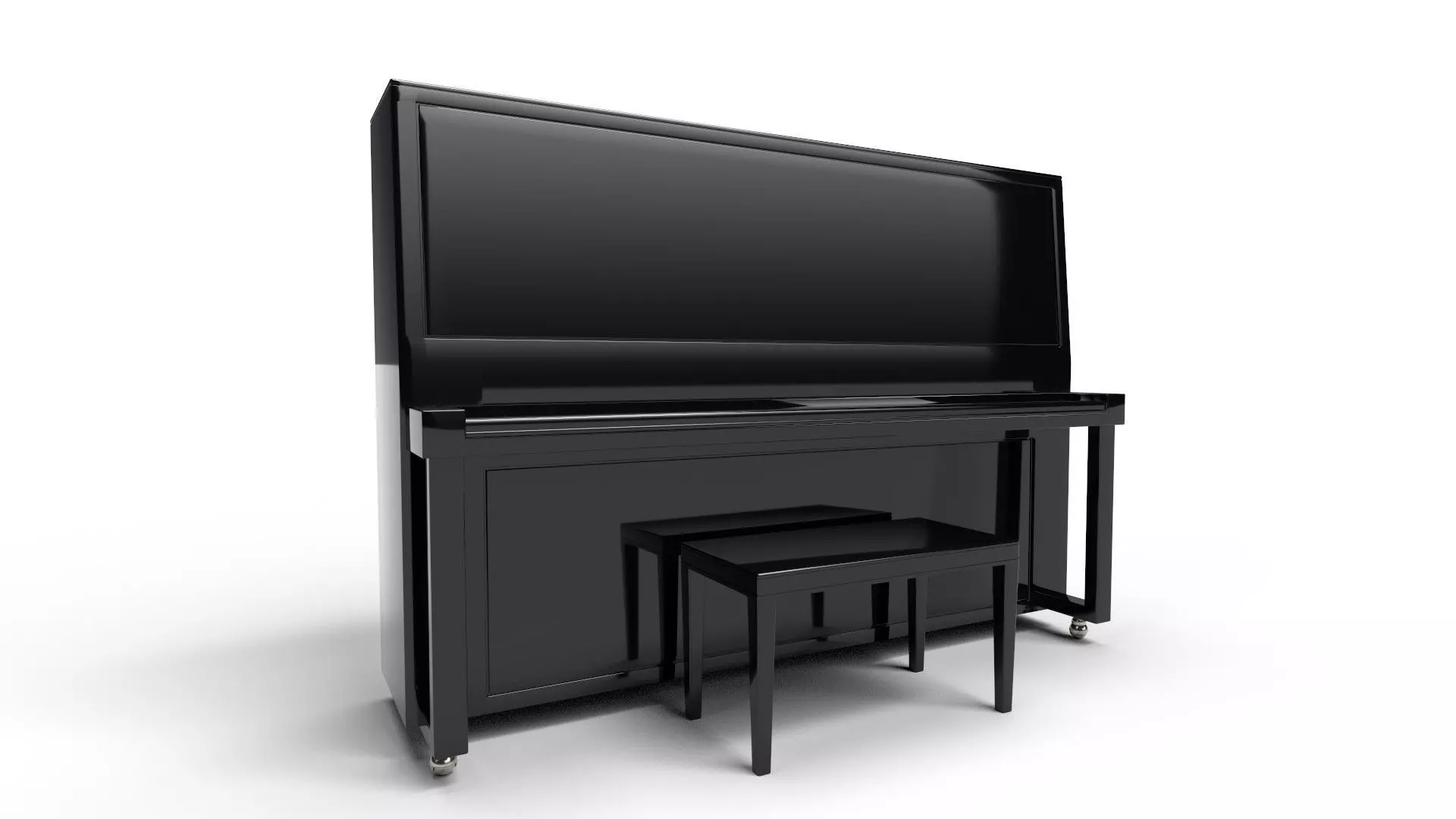 Piano CG1 3D model_0