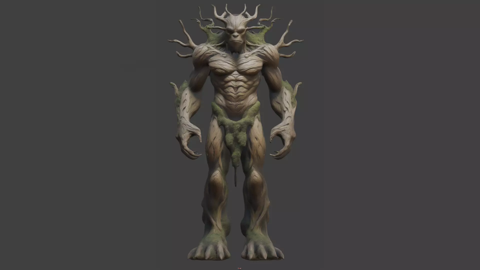 Tree guardian reality Low-poly 3D model