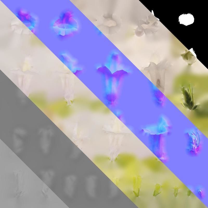 Anydrafts Sesamum indicum Flower 02 Texture_8