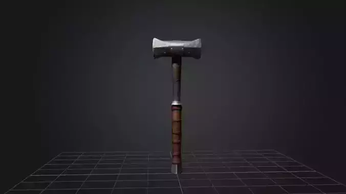Hammer  3D Game Ready Model