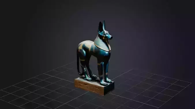 Anubis Sculpture Egypt