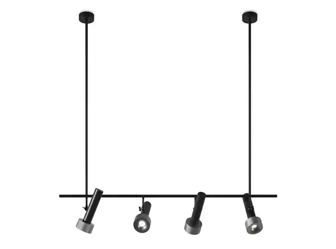 Hanging row chandelier Aromas Focus