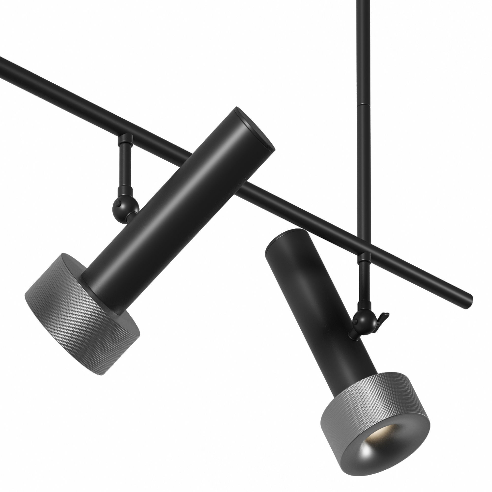 Hanging row chandelier Aromas Focus 3D model_6
