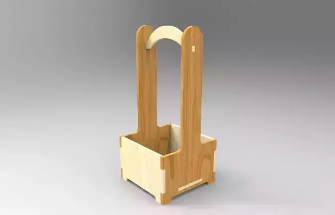 Flower Box For Laser Cut 