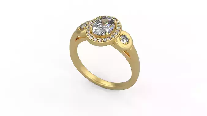 Woman Solitaire 1837