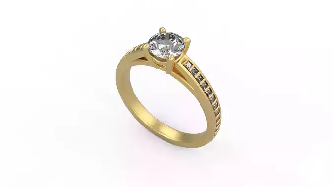 Woman Solitaire 1838